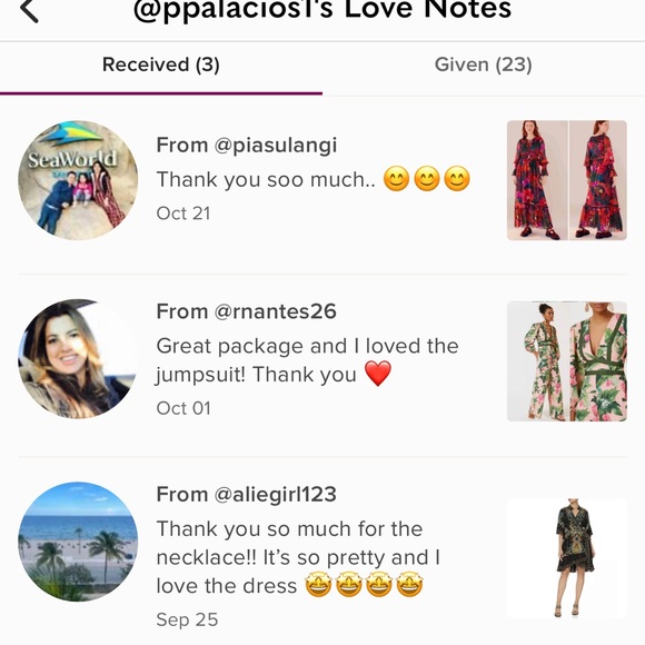 Special Thanks To My Customers!! ⭐️❤️ - Picture 1 of 1